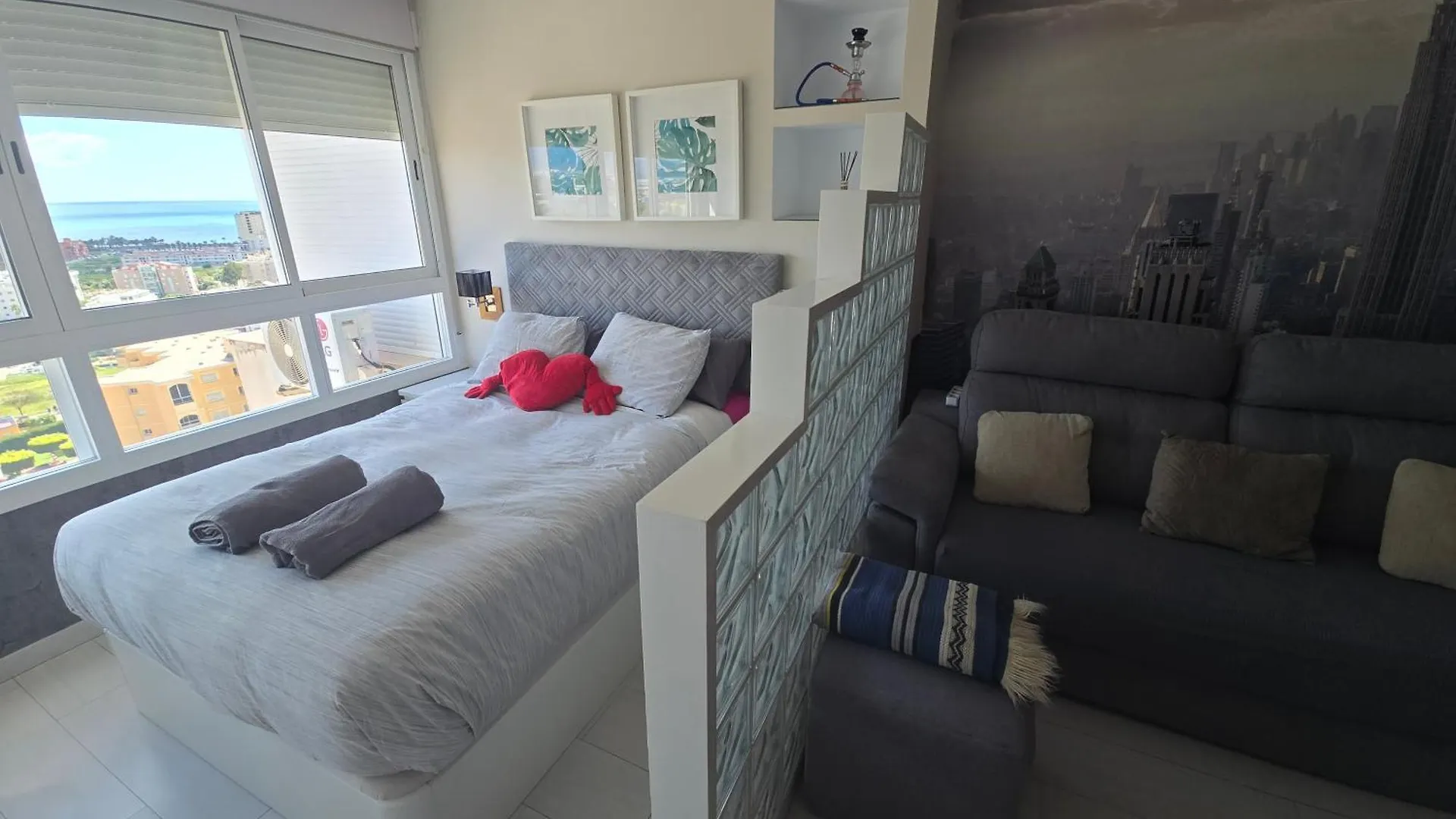 Estudio I Vistas Mar, Cerca Tren Y Malaga Torremolinos España
